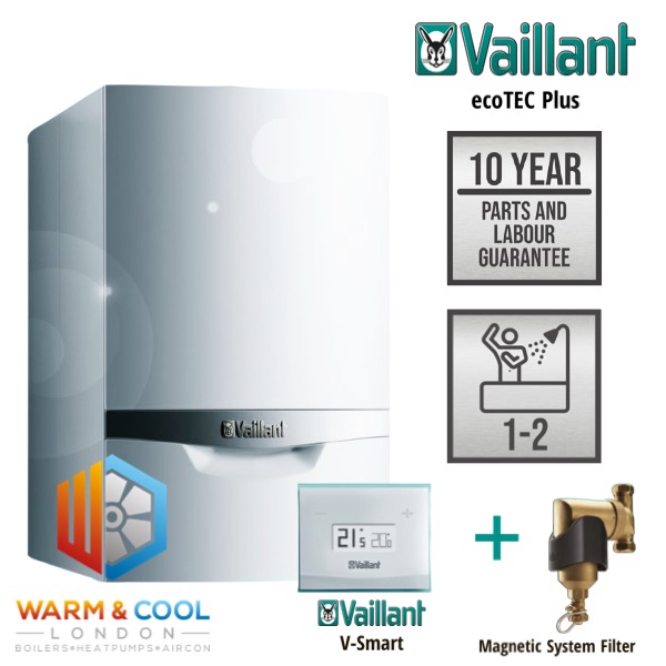 WCL - LONDON Vaillant ecoTEC Plus combi boiler installation