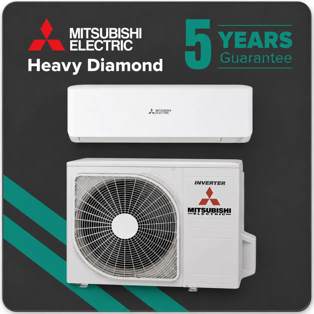 Mitsubishi air conditioning system installed in London